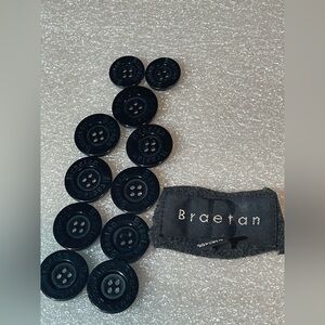 Braetan replacement logo buttons from coat